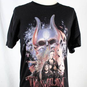 Vintage Y2K Heavy Trivium Band Tee Shirt Top Metal Metalcore Progressive